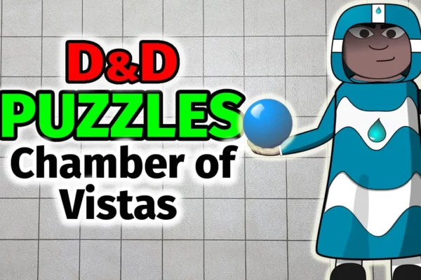 D&D Combat Puzzle - Chamber of Vistas
